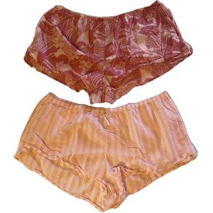 victoria secret sleep shorts bundle